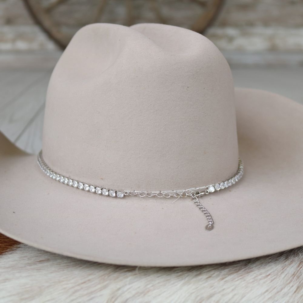 Rhinestone Hat Band for Cowboy Hat – Western Hat Accessory Jolene ...