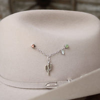 Cactus Charm Sterling Silver