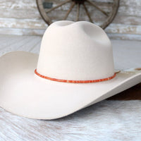 Orange Sunstone Hat Band