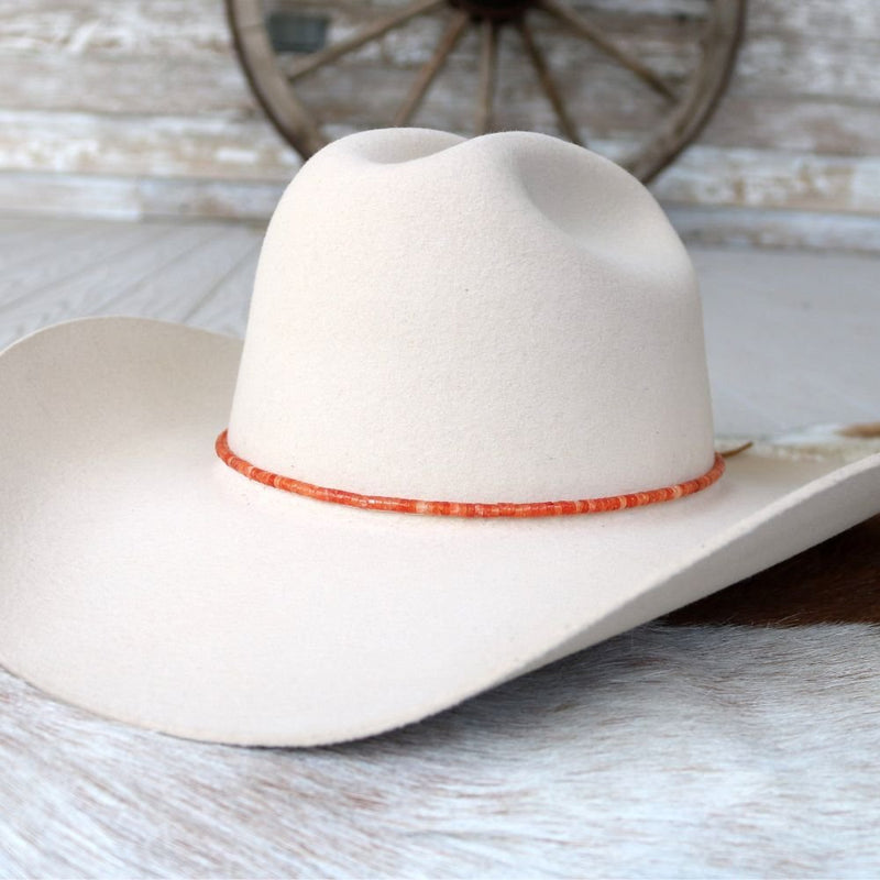 Orange Sunstone Hat Band
