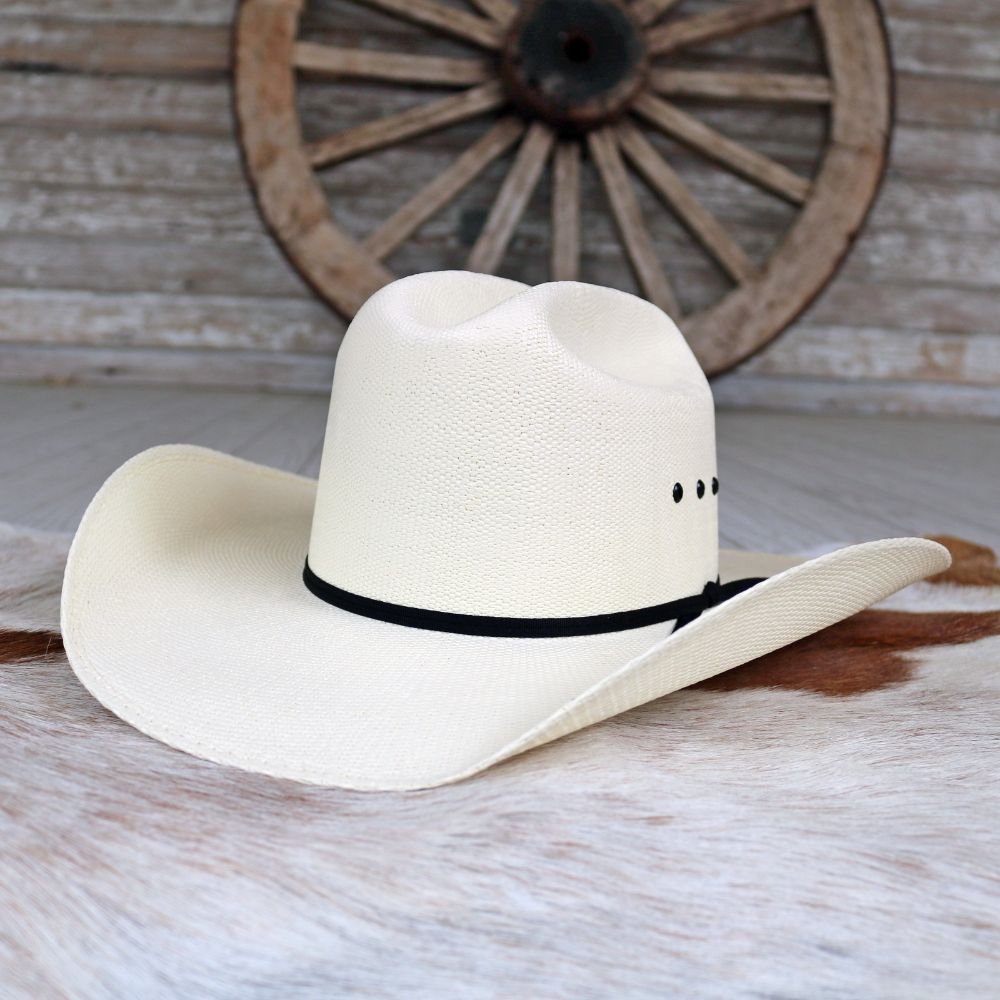 Resistol Denison 7X Straw Cowboy Hat