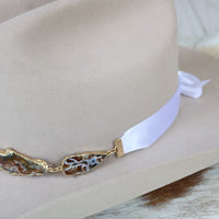 Geode Slice Beige Hat Band – Shiloh