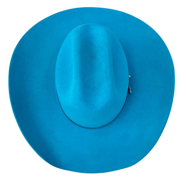 Serratelli Turquoise Wool Cowboy Hat