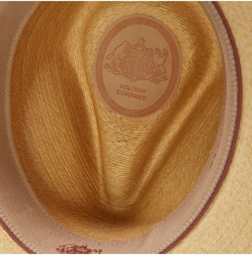 Stetson Sawmill Palm Leaf Straw Hat