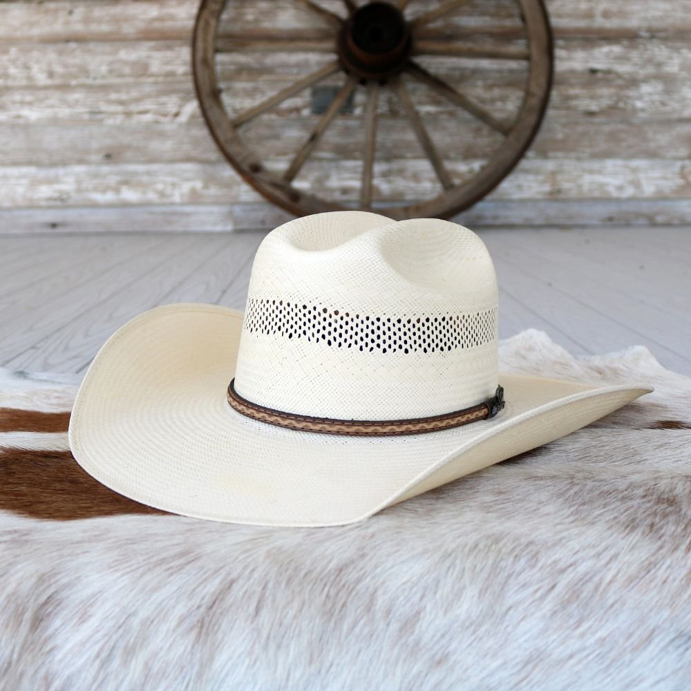 Ariat 10X Straw Cowboy Hat Hazer Willow Lane Hat Co