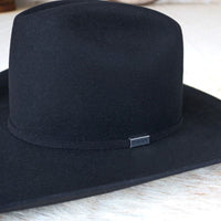 Resistol Five Star 5X Black Wool Cowboy Hat