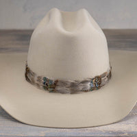 Western Feather Hat Band - Arikara