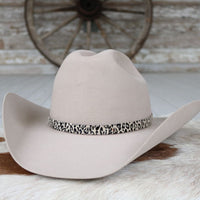 Leather Hat Band – Leopard