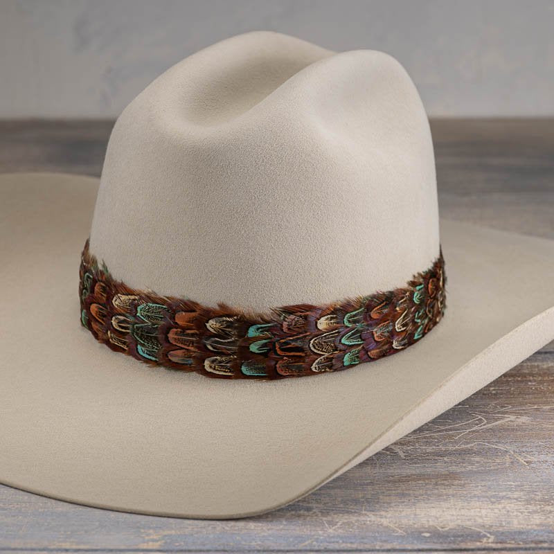 Western Feather Hat Band - Riverbend