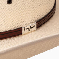 RESISTOL Men's Palo Duro 8X Straw Cowboy Hat Natural 7 3/8