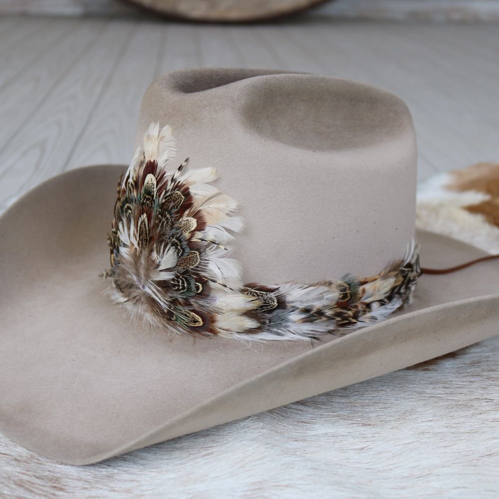Western Feather Hat Band - Avalon