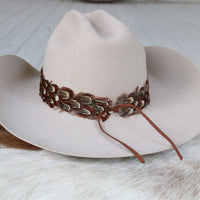 Western Feather Hat Band - Oakley