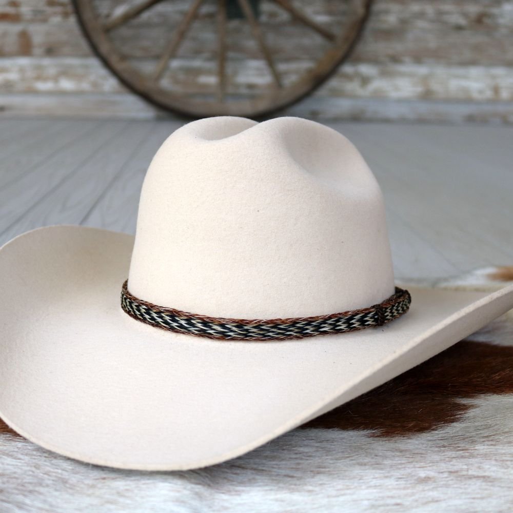 5 Strand Horsehair Hat Band – Buckskin