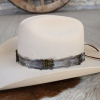 Western Feather Hat Band - Arikara