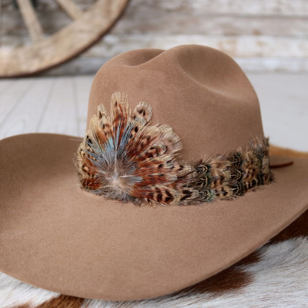 Western Feather Hat Band - Moab – Willow Lane Hat Co.