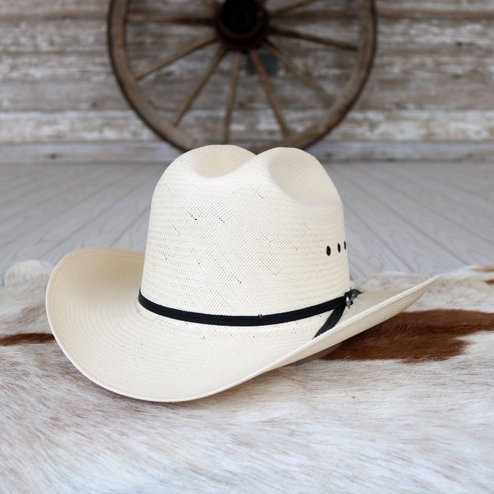 Stetson 10X Spartan Straw Cowboy Hat
