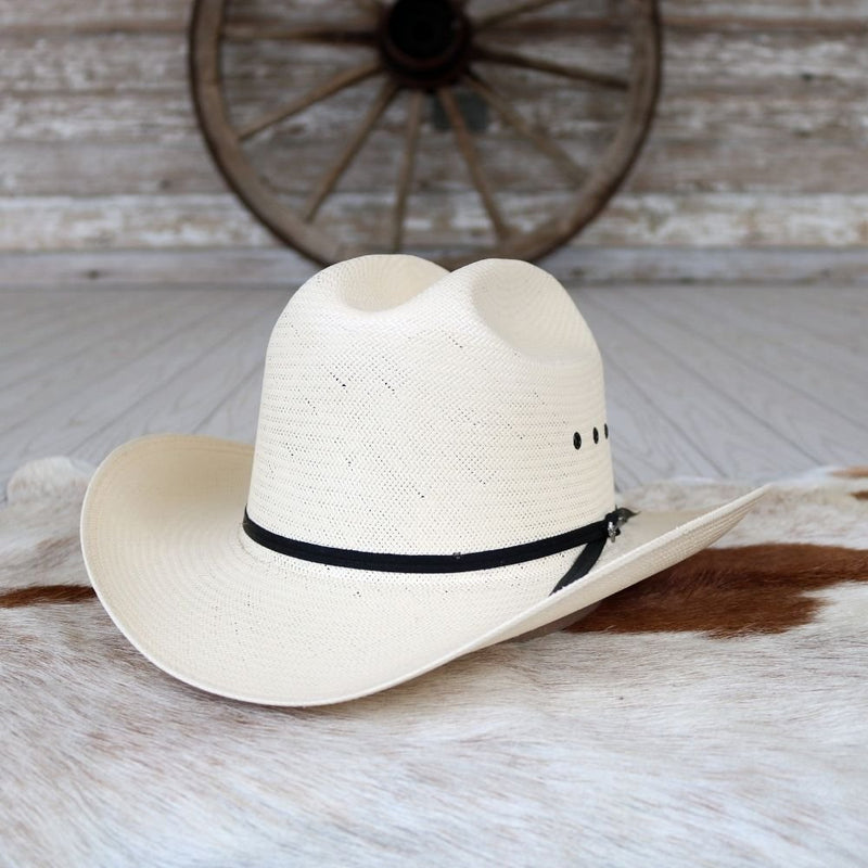 Stetson 10X Spartan Straw Cowboy Hat