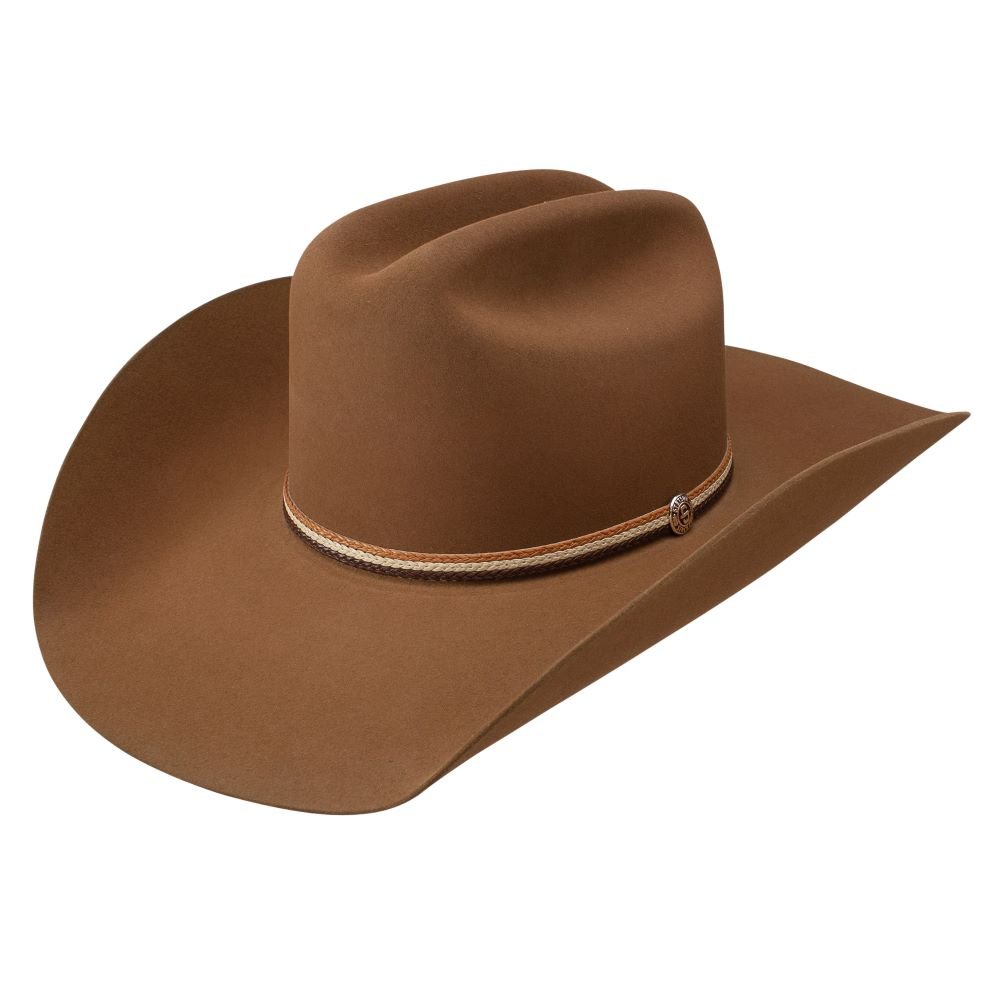 Stetson 6X Chestnut Felt Cowboy Hat - Hobbs