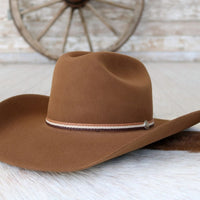 Stetson 6X Chestnut Felt Cowboy Hat - Hobbs