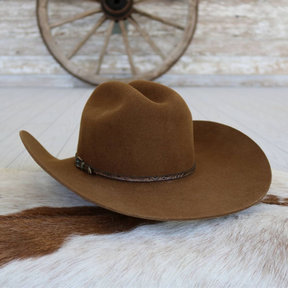 Stetson Red Rocks 3X Cognac Felt Cowboy Hat