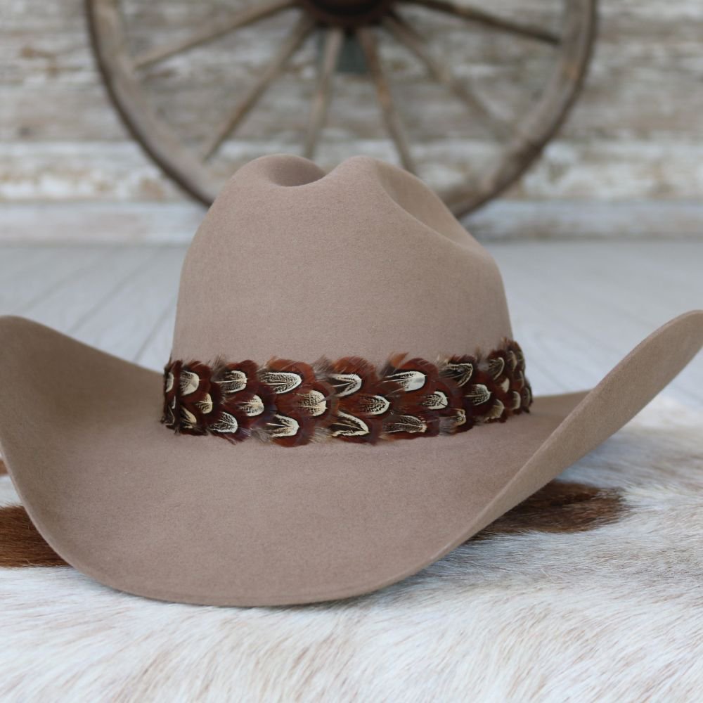 Western Feather Hat Band - Oakley