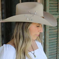 Sterling Silver Hat Charm Chain – Customizable Hat Jewelry