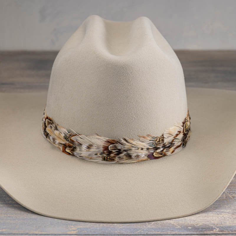 Western Feather Hat Band - Willow