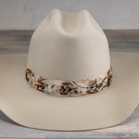 Western Feather Hat Band - Willow