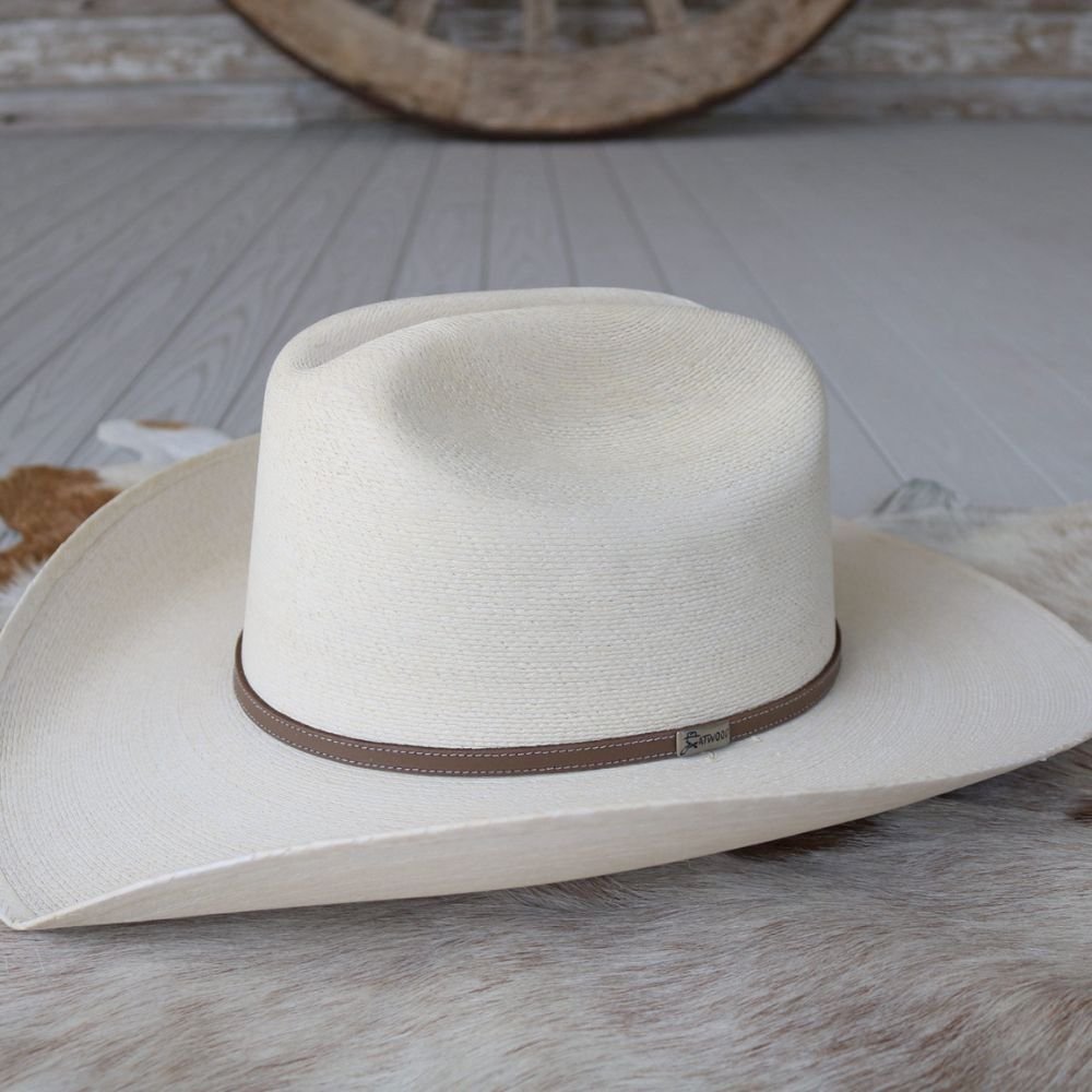 Atwood 7X Palm Leaf Cowboy Hat - Marfa