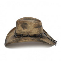 Stampede Men's Distressed Cowboy Hat - The Slashed