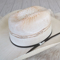 Twister Bangora Straw Cowboy Hat – Tan