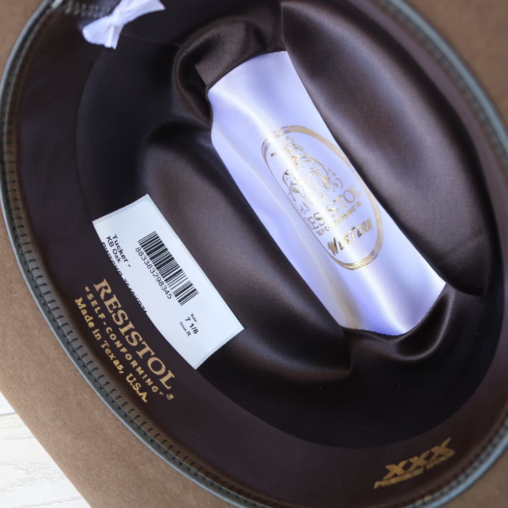 Resistol 3X Tucker Oak Wool Cowboy Hat