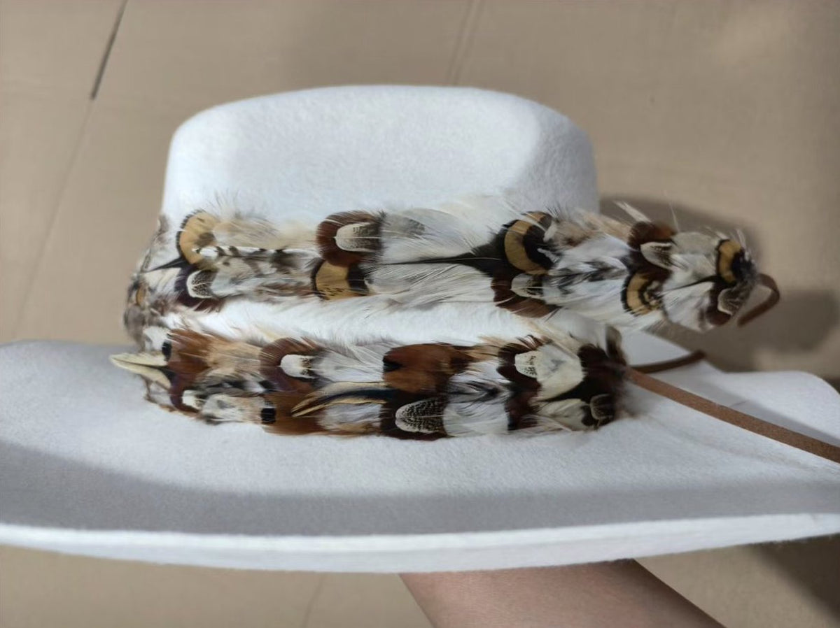 Western Feather Hat Band - Luke