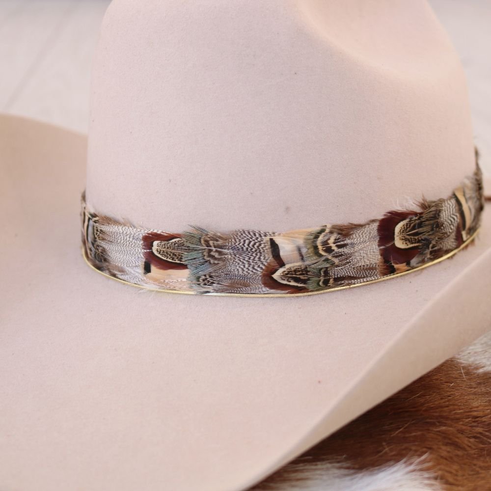 Gold Plated Snake Chain Hat Band