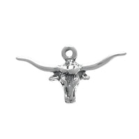 Steer Charm Sterling Silver