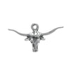 Steer Charm Sterling Silver