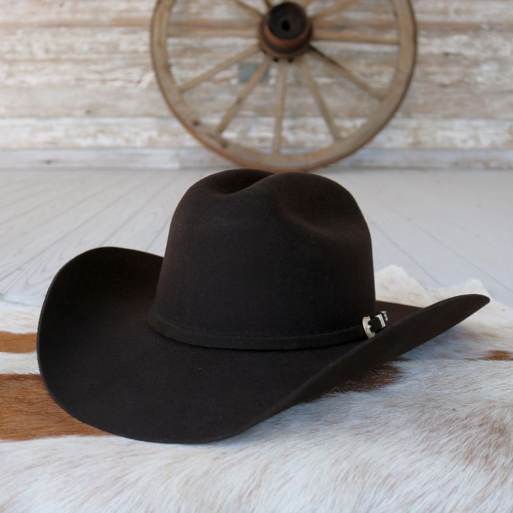 Stetson 3X Chocolate Wool Cowboy Hat - Oak Ridge – Willow  display picture 3