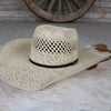 Twister Men's Straw 5" Brim Cowboy Hat - The Guadalupe