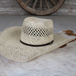 Twister Men's Straw 5" Brim Cowboy Hat - The Guadalupe