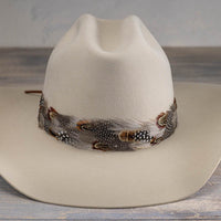 Western Feather Hat band - Spotted Eagle II