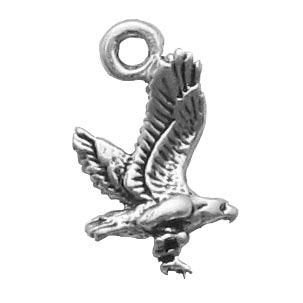Eagle Charm Sterling Silver