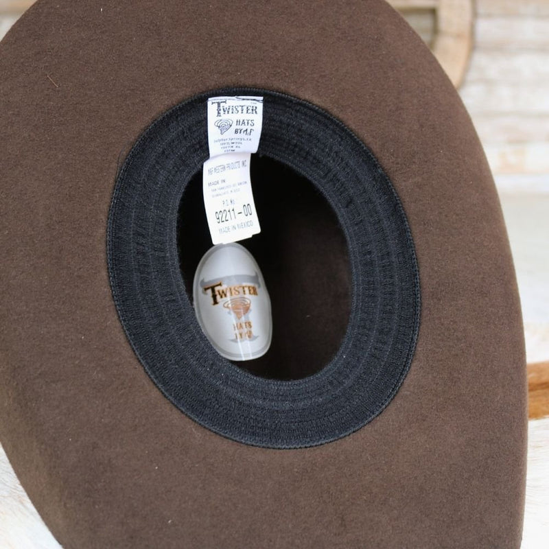 Twister Boys Brown Felt Cowboy Hat