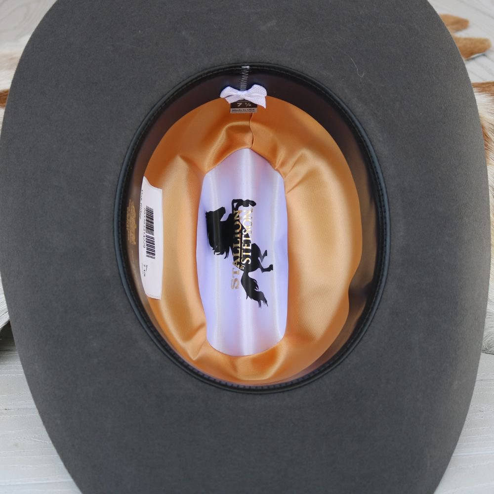 Stetson 3X Granite Grey Wool Cowboy Hat - Oak Ridge – Willow Lane