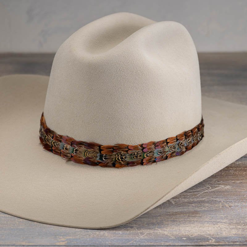 Western Feather Hat Band - Brazos