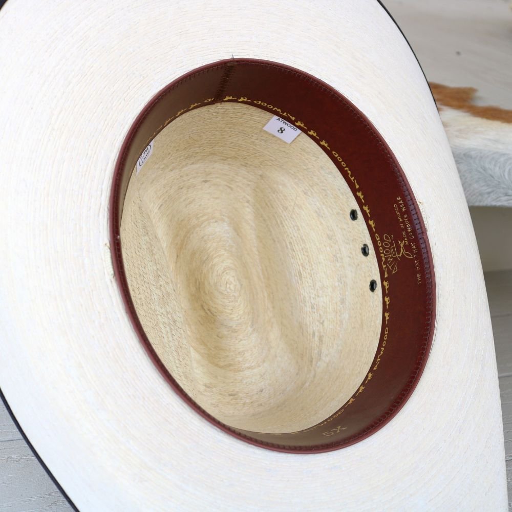 Atwood 5X Palm Leaf Cowboy Hat - Hereford