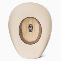 RESISTOL Men's Palo Duro 8X Straw Cowboy Hat Natural 7 3/8