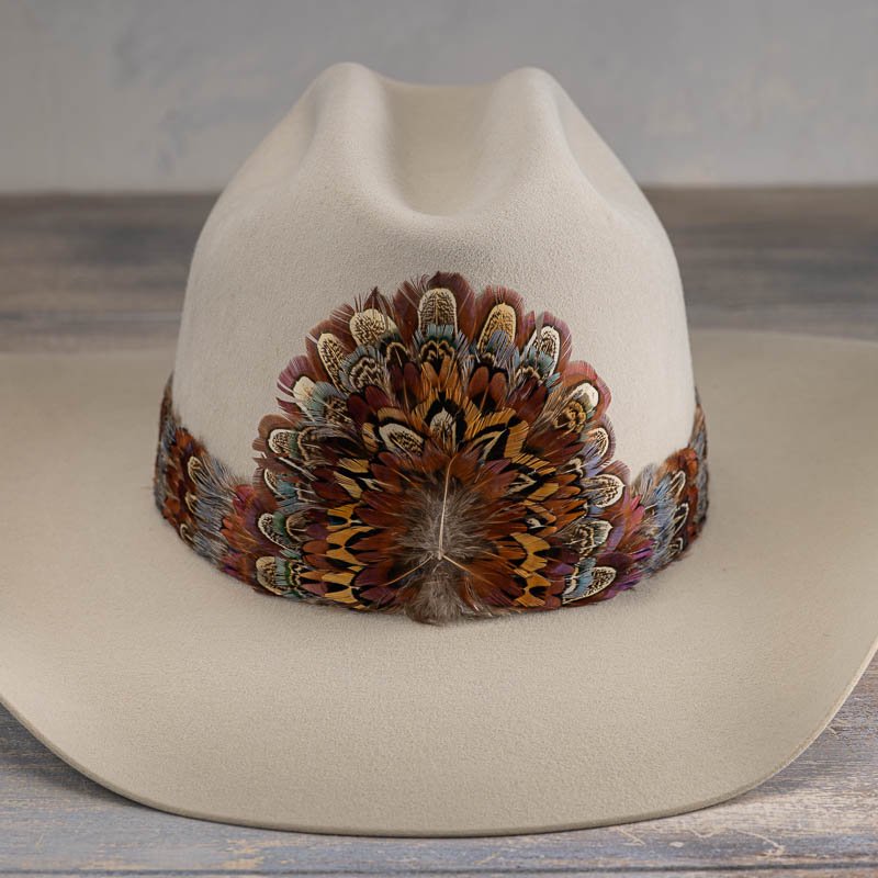 Western Feather Hat Band - Rowan