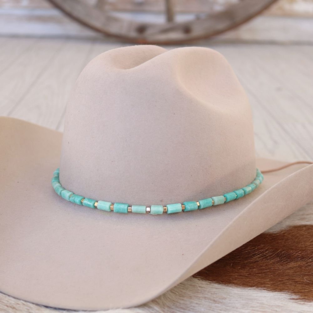 Blue Tianhe Stone Hat Band - Solace