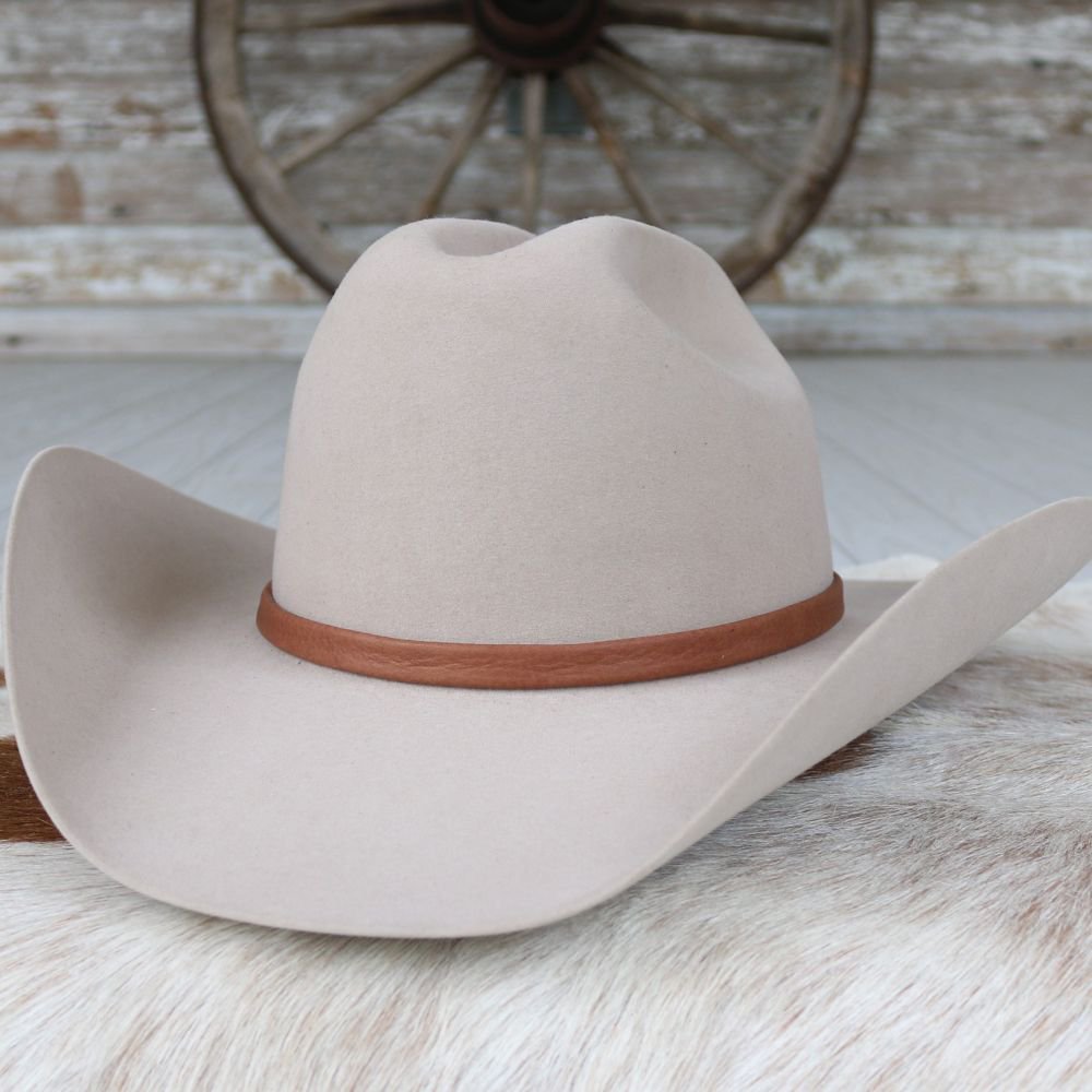 Deerskin Leather Hat Band