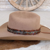 Western Feather Hat Band - Brazos
